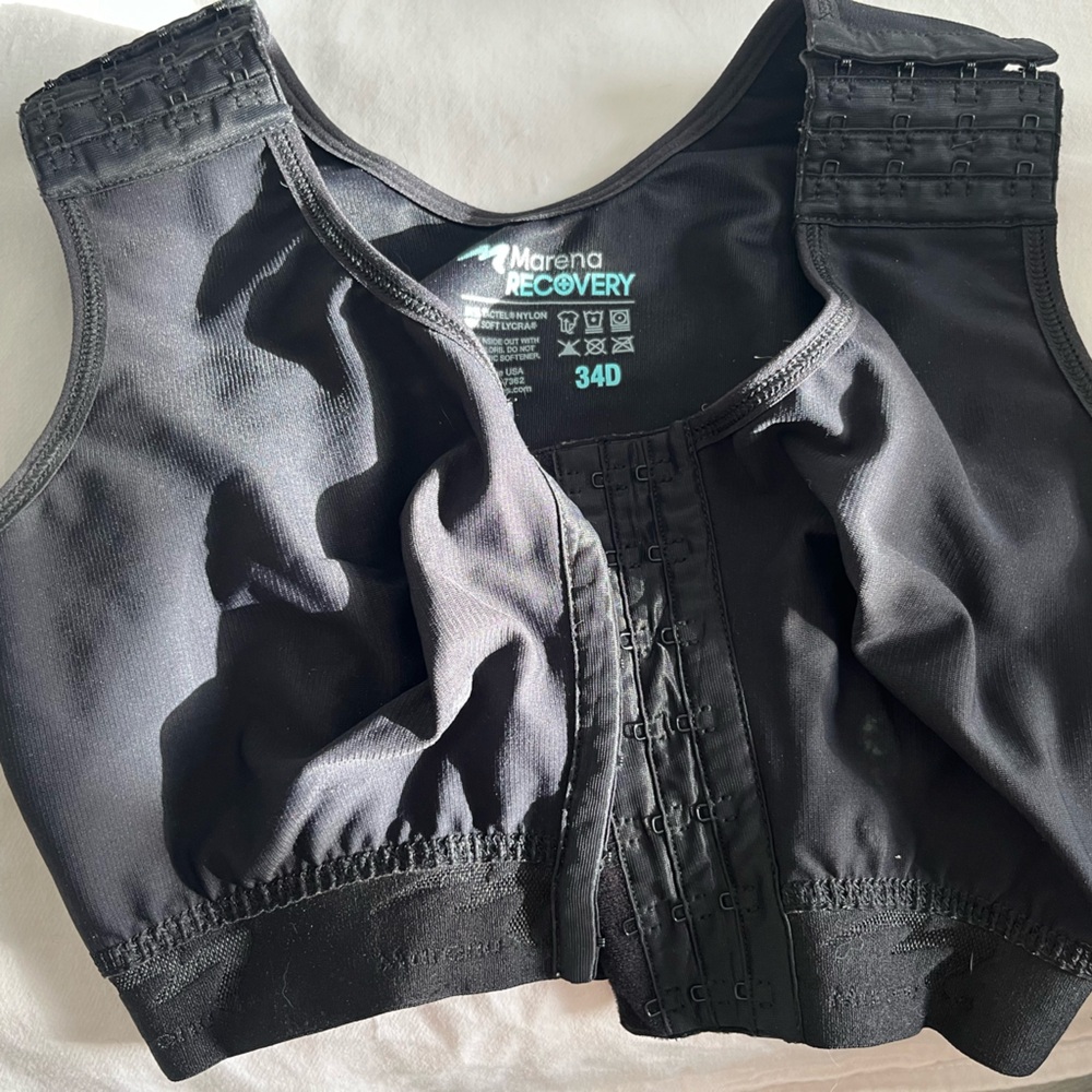 MARENA flexfit original bra- post surgery compression with full adjustability.